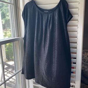 Liz Claiborne Black Sleeveless Dress Blouse